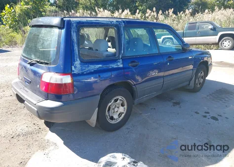 2001 Subaru Forester L из США, поврежденный, VIN JF1SF63511H719882